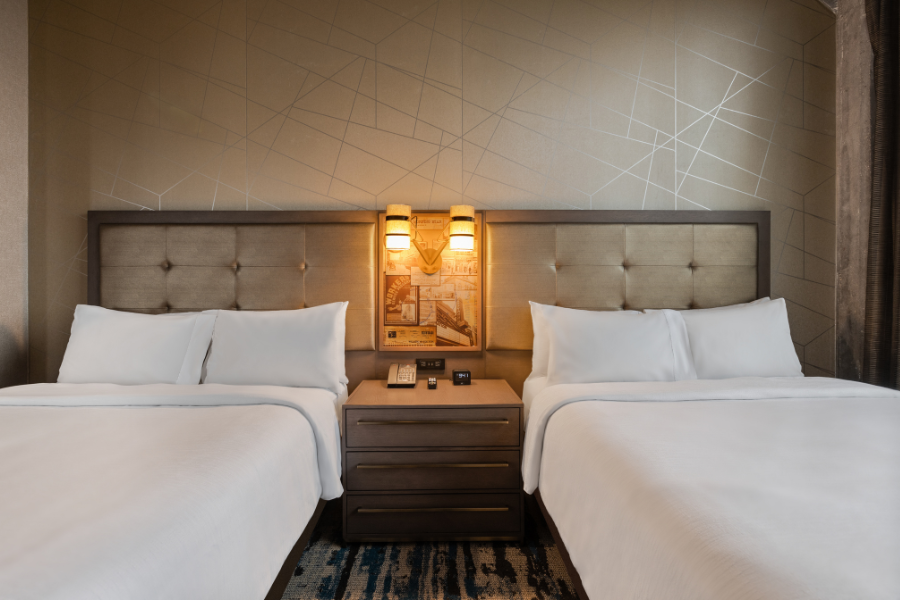 Double Queen Two-Room Corner Suite