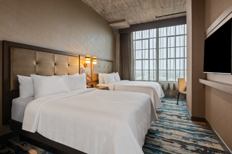 Double Queen Two-Room Corner Suite